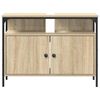vidaXL Bathroom Sink Cabinet Brown 80 x 30 x 60 cm Engineered wood