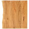 vidaXL Bathroom Vanity Top Solid Acacia Wood 80x52x3,8 cm