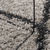 vidaXL Shaggy Rug PAMPLONA High Pile Modern Beige and Anthracite 200x280 cm