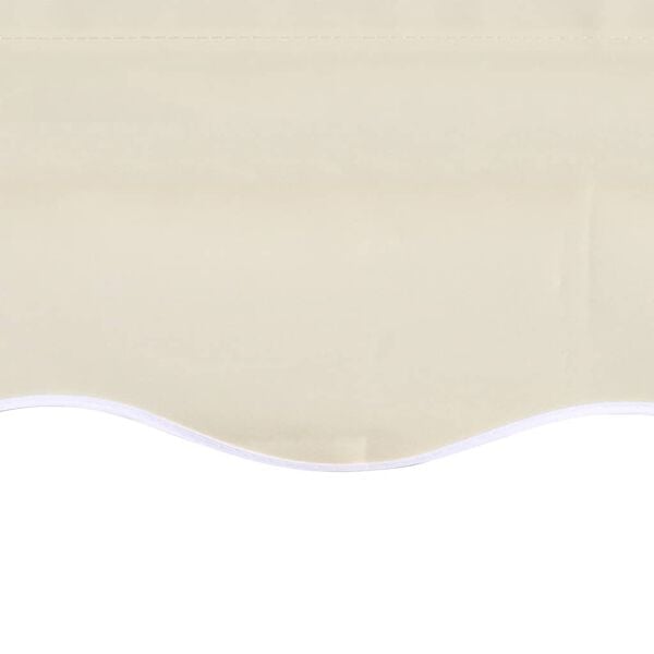 vidaXL Awning Top Sunshade Canvas Cream 500x300 cm