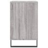 vidaXL Shoe Cabinet Grey Sonoma 102x36x60 cm Engineered Wood