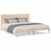 vidaXL Extra Long Bed Frame without Mattress 200x210 cm Solid Wood