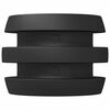 vidaXL Foosball Table Bumpers 16 pcs Black 3 x 3 x 2 cm TPE