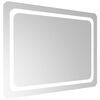vidaXL LED Bathroom Mirror 80x60 cm