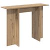 vidaXL Console Table Artisan Oak 100 x 30 x 75 cm Engineered Wood