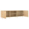 vidaXL TV Cabinet Sonoma Oak 150x30x50 cm Engineered Wood
