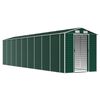vidaXL Garden Shed Green 191x810x198 cm Galvanised Steel