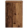 vidaXL Plant Stands 2 pcs Old Wood 20x20x30 cm Engineered Wood
