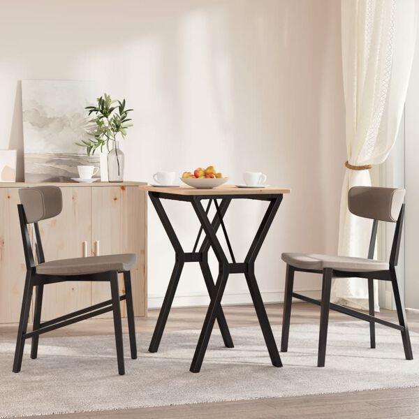 vidaXL Dining Table Legs Y-Frame 60x40x73 cm Steel