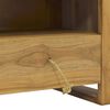 vidaXL TV Cabinet 110x30x35 cm Solid Wood Teak