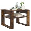 vidaXL Coffee Table Smoked Oak 64 x 54 x 44 cm Engineered Wood