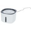 TRIXIE Flower Pet Drinking Fountain White and Grey