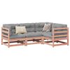 vidaXL 4 Piece Garden Sofa Set Solid Wood Douglas Fir
