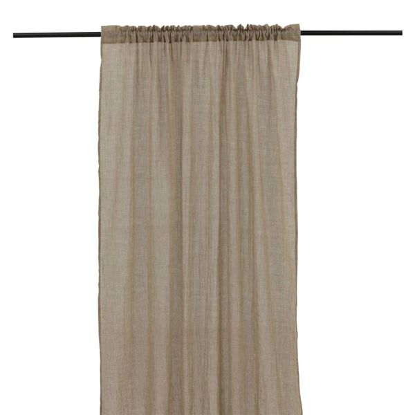 Venture Home Curtain Elena 240x135 cm Polyester Dark Beige