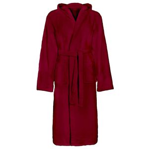 vidaXL Bathrobe KINN Red M Cotton