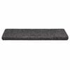 vidaXL Stair Mats Self-adhesive 30 pcs 65x21x4 cm Dark Grey Rectangular Edge