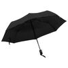 vidaXL Umbrella | Black | Fabric (190T PG), metal, fibreglass | Medium