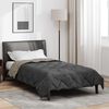 vidaXL Full Year Duvet Light Grey and Anthracite 220 x 140 cm