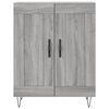 vidaXL Highboard Grey Sonoma 69.5x34x180 cm Engineered Wood