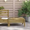 vidaXL Garden Footstool Impregnated Wood Pine