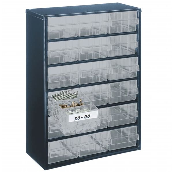 Raaco Cabinet 918-02 with 18 Drawers 137478