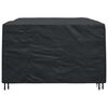 vidaXL Furniture Cover Plain Black 240 x 180 x 100 cm 420D