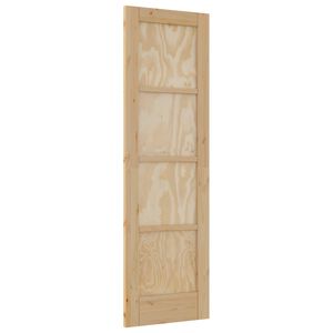 vidaXL Interior Door Natural 61 x 198.5 cm Plywood