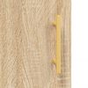 vidaXL TV Cabinet Sonoma Oak 150x30x50 cm Engineered Wood