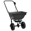 vidaXL Walk Behind Salt Spreader PVC and Steel 80x46x75 cm 15 L