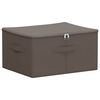vidaXL Storage Box Non-woven fabric 43 x 34 x 23 cm 33.6 L Grey