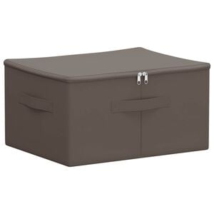 vidaXL Storage Box Non-woven fabric 43 x 34 x 23 cm 33.6 L Grey