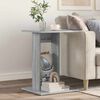 vidaXL Side Table Grey Sonoma 45 x 40 x 62.5 cm Engineered Wood