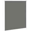 vidaXL Roller Blind Blackout Grey 135x150 cm Fabric Width 131.6 cm Polyester