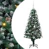 vidaXL Artificial Christmas Tree with 150 LEDs with Stand Green 150 cm