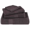 vidaXL Washcloths "FROGN" 4 pcs Anthracite 15x21 cm 360 gsm
