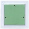 vidaXL Access Panel White 20 x 20 cm Aluminium and Plasterboard