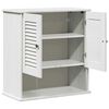 vidaXL Bathroom Cabinet with Shelf VIGO White and Antique White