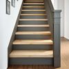 vidaXL Stair Treads 2 pcs Untreated 80x30x2 cm Solid Wood Oak