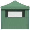 vidaXL Party Tent Folding Green 279 x 410 x 315 cm Oxford Fabric