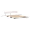 vidaXL Bed Frame White 160 x 200 cm Wood
