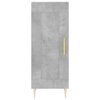 vidaXL Sideboard Concrete Grey 34.5x34x90 cm Engineered Wood