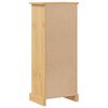 vidaXL Bathroom Cabinet Corona 45x33x110 cm Solid Wood Pine
