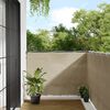 vidaXL Balcony Screen Beige 120x1000 cm 100% Polyester Oxford