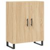 vidaXL Sideboard Sonoma Oak 69,5x34x90 cm Engineered Wood
