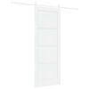 vidaXL Sliding Door ORKDAL 78 x 202 cm Engineered Wood White