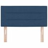 vidaXL Headboard with Headboard Blue 80 cm Faux Leather