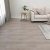 vidaXL Flooring Planks 55 pcs Taupe 5.11 m&sup2; PVC