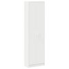 vidaXL Wardrobe with Shelf White 55 x 25 x 189 cm Engineered Wood