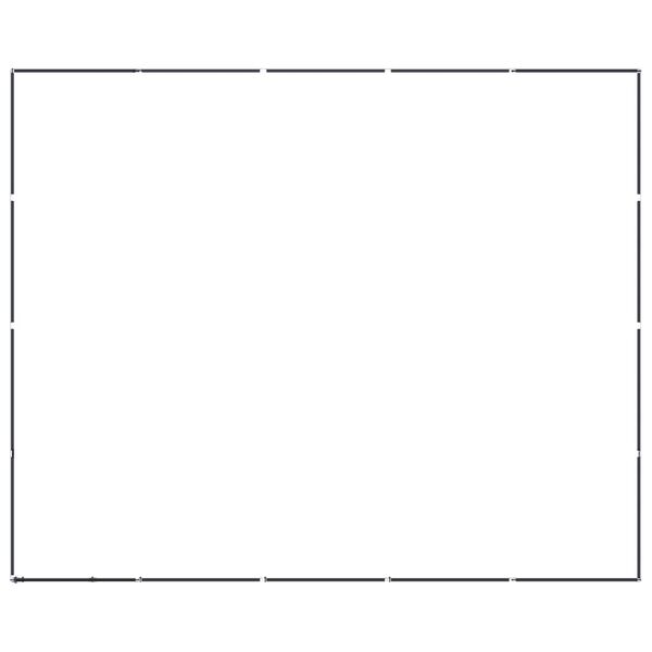 vidaXL Outdoor Dog Kennel Steel 18.43 m²