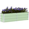 vidaXL Planter Green 160 x 40 x 45 cm Steel